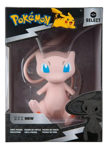 Pokémon Mew Figura De Vinilo 10cm En Caja Select Collection