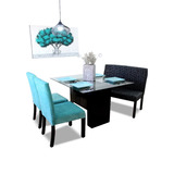 Comedor Minimalista Mod Yemen 4 Sillas Moderno