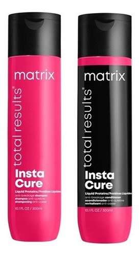 Kit Shampoo + Acondicionador Insta Cure Matrix Antiquiebre