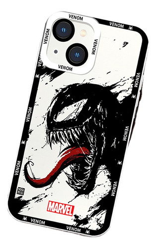 Capa Marvel Superhero Venom Cool Para iPhone 14 13 11 12