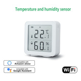 Tuya Smart Life Wifi Umidade E Sensor De Temperatura