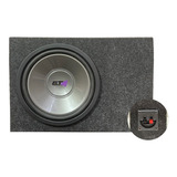 Caixa Slim Selada Passiva Subwoofer Etm 10 Pol 200w 4 Ohms