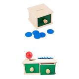 Caja De Monedas Caja De Montessori Juguetes Cumpleaños