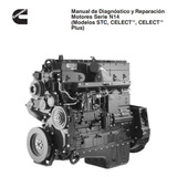 Manual Taller Motor Cummins Serie N14 -modelo Stc-celect Y P