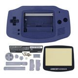 Carcasa Para Game Boy Advance (gba) Color Solido Morado