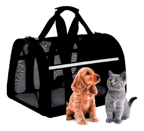 Mochila Bolsa Transportadora Mascota Gato Perro Portatil G