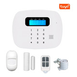 Kit Alarma Inalámbrica Wifi App Tuya Alexa Sin Monitoreo