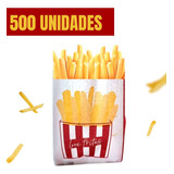 500 Saquinhos Para Batata Frita Personalizados (love Fritas)