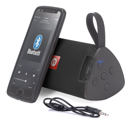 Caixa Caixinha De Som Portátil Bluetooth Exbom M33bt Mp3 Fm