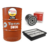 Cambio Aceite Total 5w30 5l + Kit Filtros Chery Tiggo 2.0