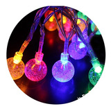 Luces Tipo Foquitos Led Multicolor 5mt Mini Cristal Kermesse