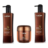 Combo Shampoo + Acondicionador +crema Argan Max Care Premium