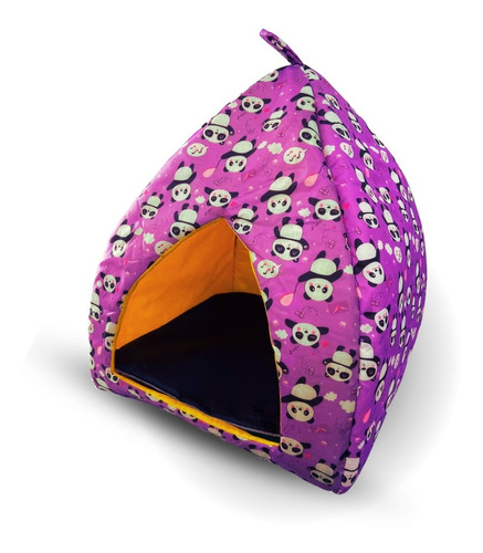 Cama Nylon P/ Pet Tenda Toca Tamanho M Cachorros Gatos