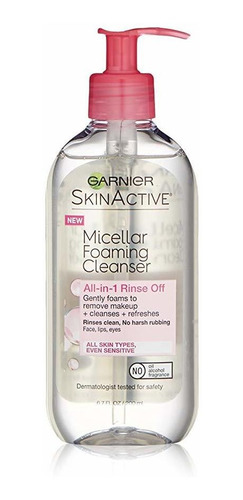 Garnier Skinactive Micelar Espuma Facial Wash, Para Todos Lo