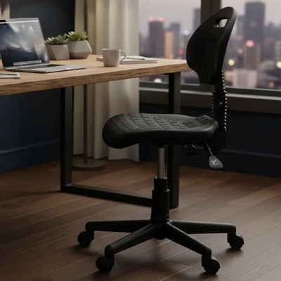 Silla Para Laboratorio Oficina Consultorio  Reclinable | Meses sin interés