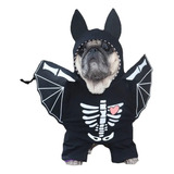 Disfraz De Murcielago Para Gatos Perros Pequeños Halloween 