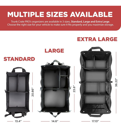 Organizador De Maletero Xl Para Suv, Camin Foto 2