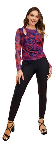 Blusa Formal Mujer Multicolor 901-18