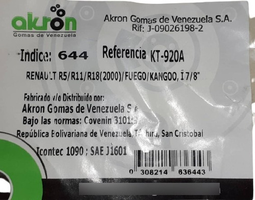 Kit Reparacion Cilindro Frenos Trasero Renault Kangoo Foto 2