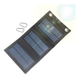 4.5w 5v Carregador Solar Dobrável Com Porta Usb Portátil Sol