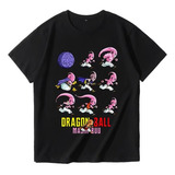 Camiseta Manga Corta Dragon Ball Fat Majin Buu Corriendo