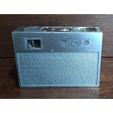 Cámara De Foto Antigua Miniatura Whittaker Micro 16