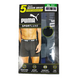 Boxer Puma Hombre 5 Pack Strech 100% Original Comodo Premium