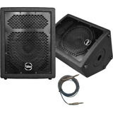 Kit Caixa Leacs Fit 140 Ativa + Passiva 8 Polegadas 250w Rms