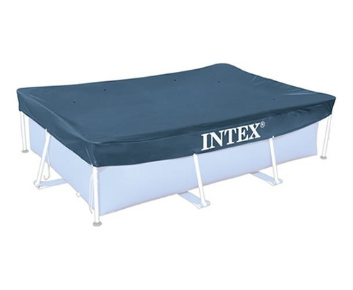 Cubierta Rectangular 4x2m Para  Albercas Intex