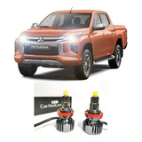 Kit Led Mitsubishi L200 Libre De Error Luces Bajas