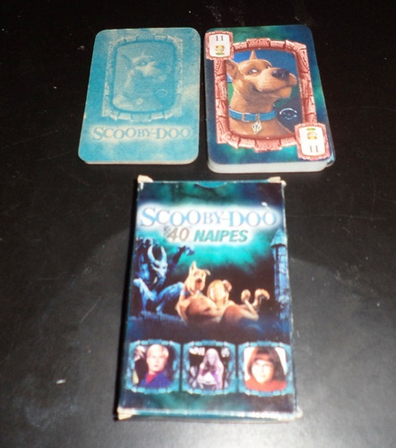 Lote 10 Mazos De 40 Cartas Scooby Doo Estilo Español Nuevos 