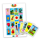 Lotería Mexicana 500 Tablas Únicas Con Baraja Imprimible M1