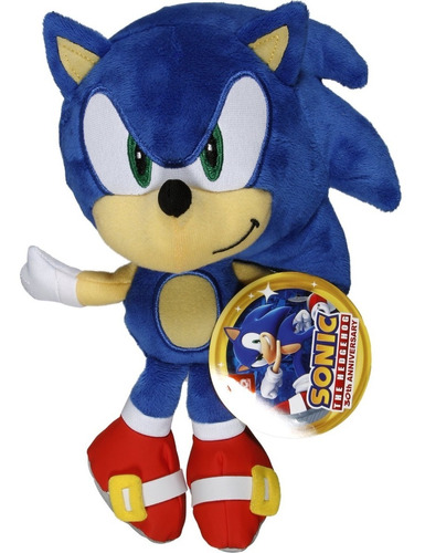 Boneco Sonic Prime Original Plush 33 Cm Importado Eua