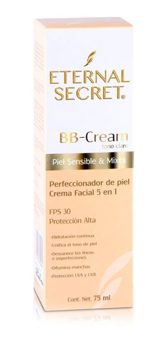 Bb Cream Eternal Secret® Para Piel Mixta O Sensible Fps 30+