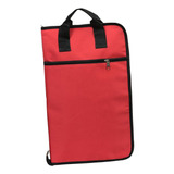 Bolsa Para Baquetas, Soporte Para Baquetas, Portátil, Rojo