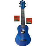 Ukelele Soprano Travel 12 Trastes Flight Tus35bl + Els- Uks