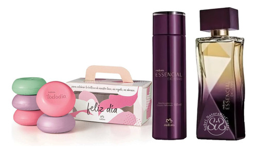 Natura Essencial Exclusivo Kit Perfume Edp + Productos