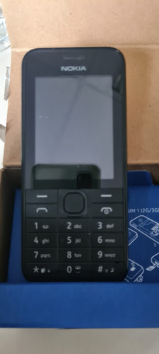 Nokia 208 Dual Sim 256 Mb Preto 64 Mb Ram Sem Carregador