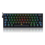 Teclado Gamer Mecânico Sem Fio Fizz Pro Rgb, K616-rgb-b