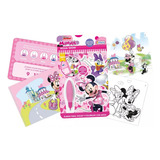 Libro Colorear Agua Wow Minnie Disney Junior Pintar Tapi