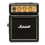 Mini Amplificador Marshall De Guitarra Electrica Ms-2 Negro