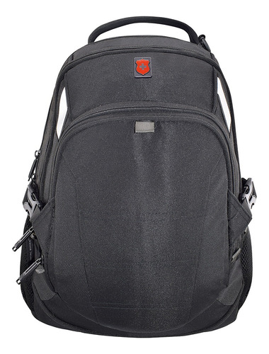 Mochila Royal Swiss® Porta Laptop 17inch Casual Funcional Color Negro