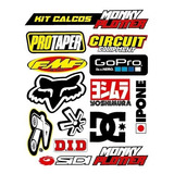 Calcos Motocross  2 Planchas 