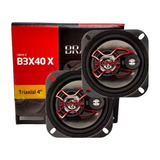 Alto Falante Bravox Triaxial B3x40x 4 Polegadas 160w Par