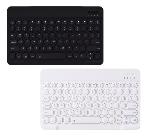 Mini Teclado Inalámbrico Recargable Bluetooth Ios Android 