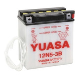 Bateria Yuasa 12n5-3b Incluye Ácido Fz 16 Ybr 125