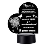 Lampara Led 3d Ocasion Mama, Decoracion, Regalo, Navidad