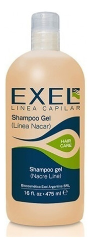 Shampoo Exel Trigo 475 Ml Linea Gel Profesional