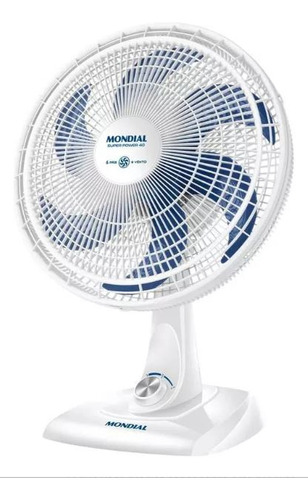 Ventilador De Mesa Mondial Vsp-40 Branco 6 Pás 40 cm 127v