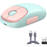Mouse Inalámbrico Recargable 2.4g Bluetooth 5 Botones Ugreen